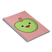 Groene appel notitieboek (Rechterzijde)