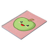 Groene appel notitieboek (Linkerzijde)