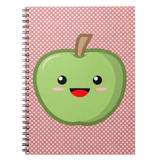 Groene appel notitieboek (Voorkant)