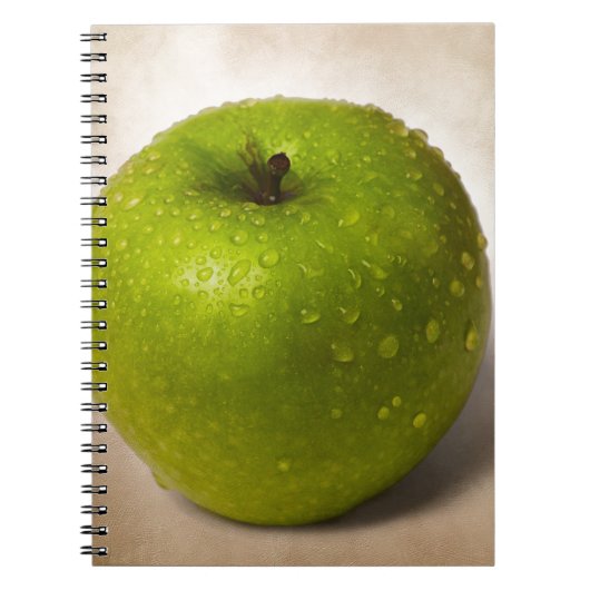 Groene appel notitieboek (Voorkant)