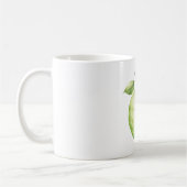 Groene Appel Per Dag Vlinder Koffiemok (Links)