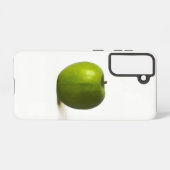 Groene appel signa samsung galaxy hoesje (Achterkant horizontaal)