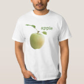 Groene appel t-shirt (Voorkant)