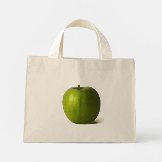 Groene appel-tcna mini tote bag (Achterkant)