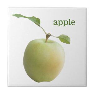 Groene appel tegeltje