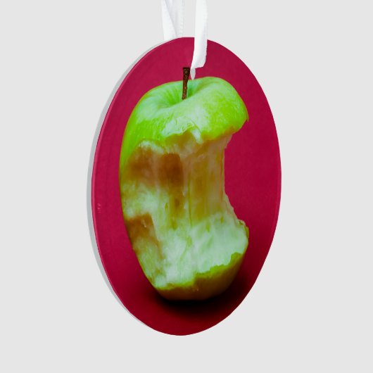 Groene appelbloem ornament (voorkant)