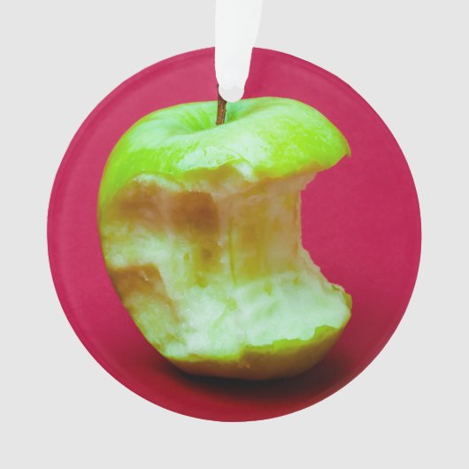 Groene appelbloem ornament (voorkant)