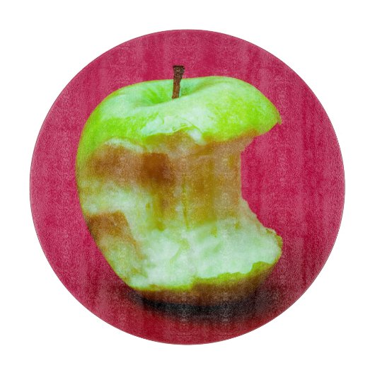 Groene appelbloem snijplank (Voorkant)