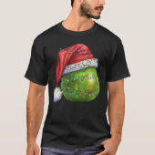 Groene appelboom met kerstbomen t-shirt (Voorkant)