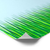 Groene appelboom poster (Hoek)