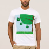 Groene appelboom t-shirt (Voorkant)