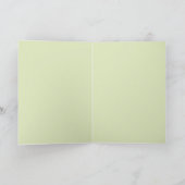 Groene appelen en champagne Glass, H.Schjerfbeck Kaart (Binnen)