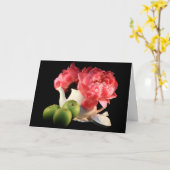 Groene appelen en Wenskaarten van pinda's Kaart (Gele Bloem)