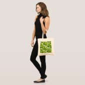 Groene Appelpatroon Tote Bag (Voorkant (model))