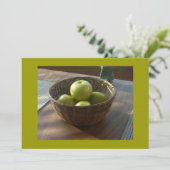 Groene appels (Staand voorkant)