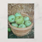 Groene appels briefkaart (Voorkant)