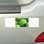 Groene appels bumpersticker (Op auto)