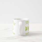 Groene appels espresso kop (Achterkant)