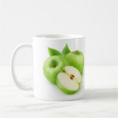 Groene appels koffiemok (Links)