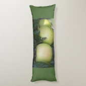 Groene appels lichaamskussen (Achterkant (Verticaal))