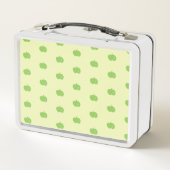 Groene appels patroon monogram (Achterkant)