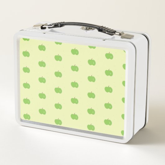 Groene appels patroon monogram (Achterkant)