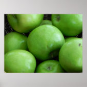 Groene appels poster (Voorkant)