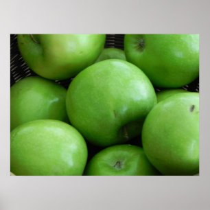 Groene appels poster