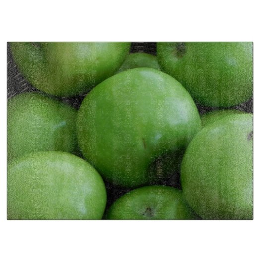 Groene appels snijplank (Voorkant)