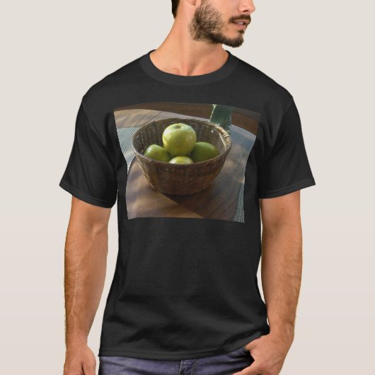 Groene appels t-shirt (Voorkant)
