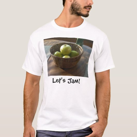 Groene appels t-shirt (Voorkant)