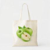Groene appels tote bag (Voorkant)