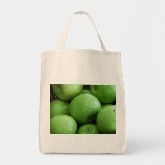 Groene appels tote bag (Voorkant)