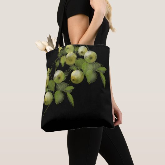 Groene appels tote bag (Dichtbij)
