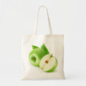Groene appels tote bag (Voorkant)