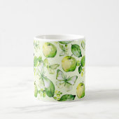 Groene Appels Vlinders Koffiemok (Center)