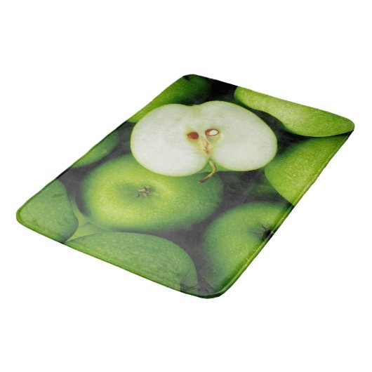 Groene appels voor de keuken van de keuken van Rug Badmat (Gekanteld)