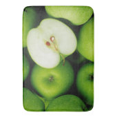 Groene appels voor de keuken van de keuken van Rug Badmat (Voorkant Verticaal)