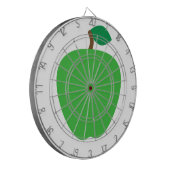 groene appelvrucht dartbord (Voorkant Links)
