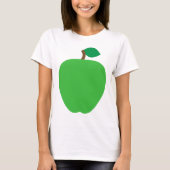 groene appelvrucht t-shirt (Voorkant)
