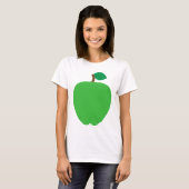 groene appelvrucht t-shirt (Voorkant volledig)