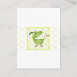 Groene Apple Baby Carriage | Neem een boek mee Informatiekaartje