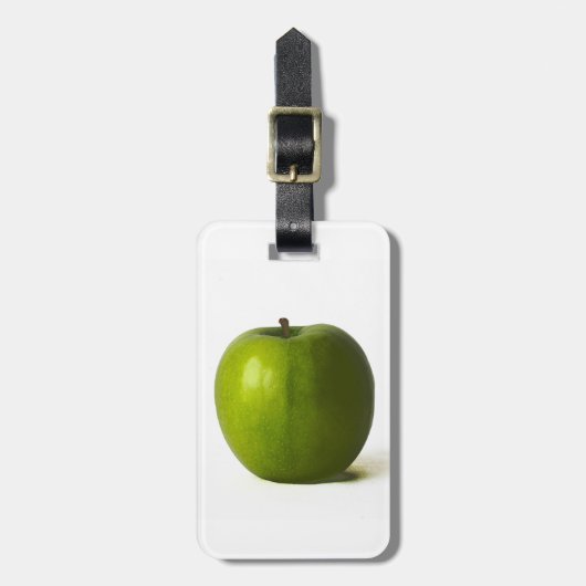 Groene Apple cd ltm Bagagelabel (Voorkant verticaal)