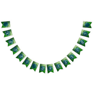 Groene Apple Fairy Birthday Party Bunting Banner