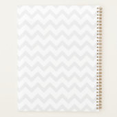 Groene Apple Floral Wreath Teacher Planner (Achterkant)