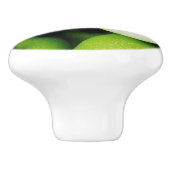Groene Apple Kitchen Cabinet of Drawer Knob Pull Keramische Knop (Zijkant)