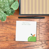 Groene Apple Moderne Leraar Kleine Post-It Notitie Post-it® Notes