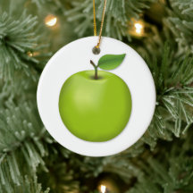 Groene Apple Ornament aanpassen