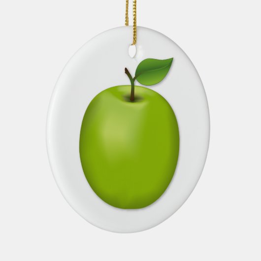 Groene Apple Ornament aanpassen (Rechts)