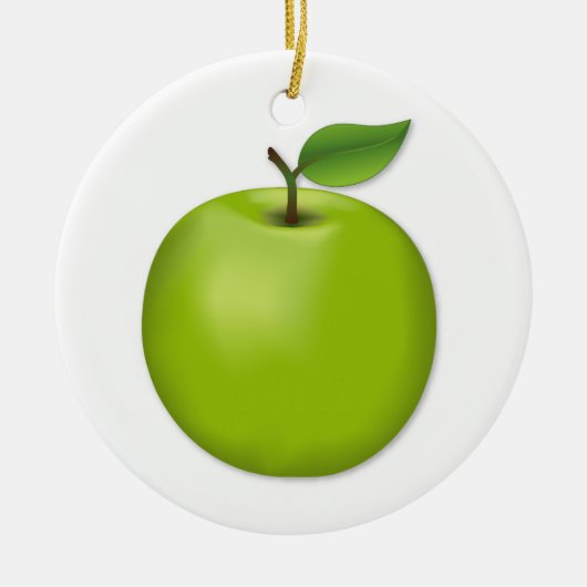 Groene Apple Ornament aanpassen (Voorkant)